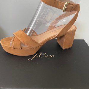 JCrew, Cross Strap Heels